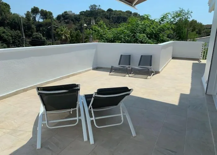 T2 Climatise + Parking 500 M Plage/centre يوريت دي مار