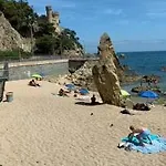 T2 Climatise + Parking 500 M Plage/centre 료렛 드 마르